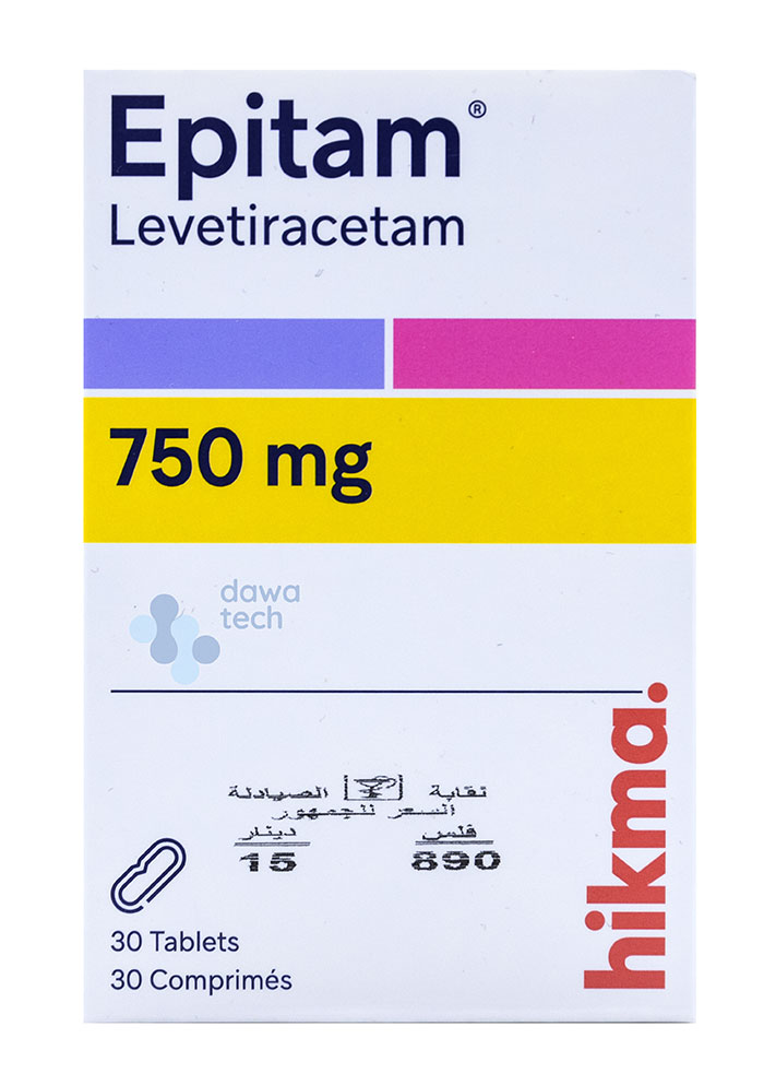 Epitam Xr 750mg Tab
