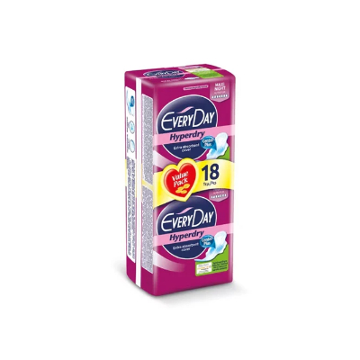 Everyday Hyperdry Maxi Night Ultra Plus 18Pcs