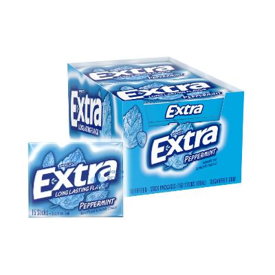 Extra Gum Peperment15 Sticks