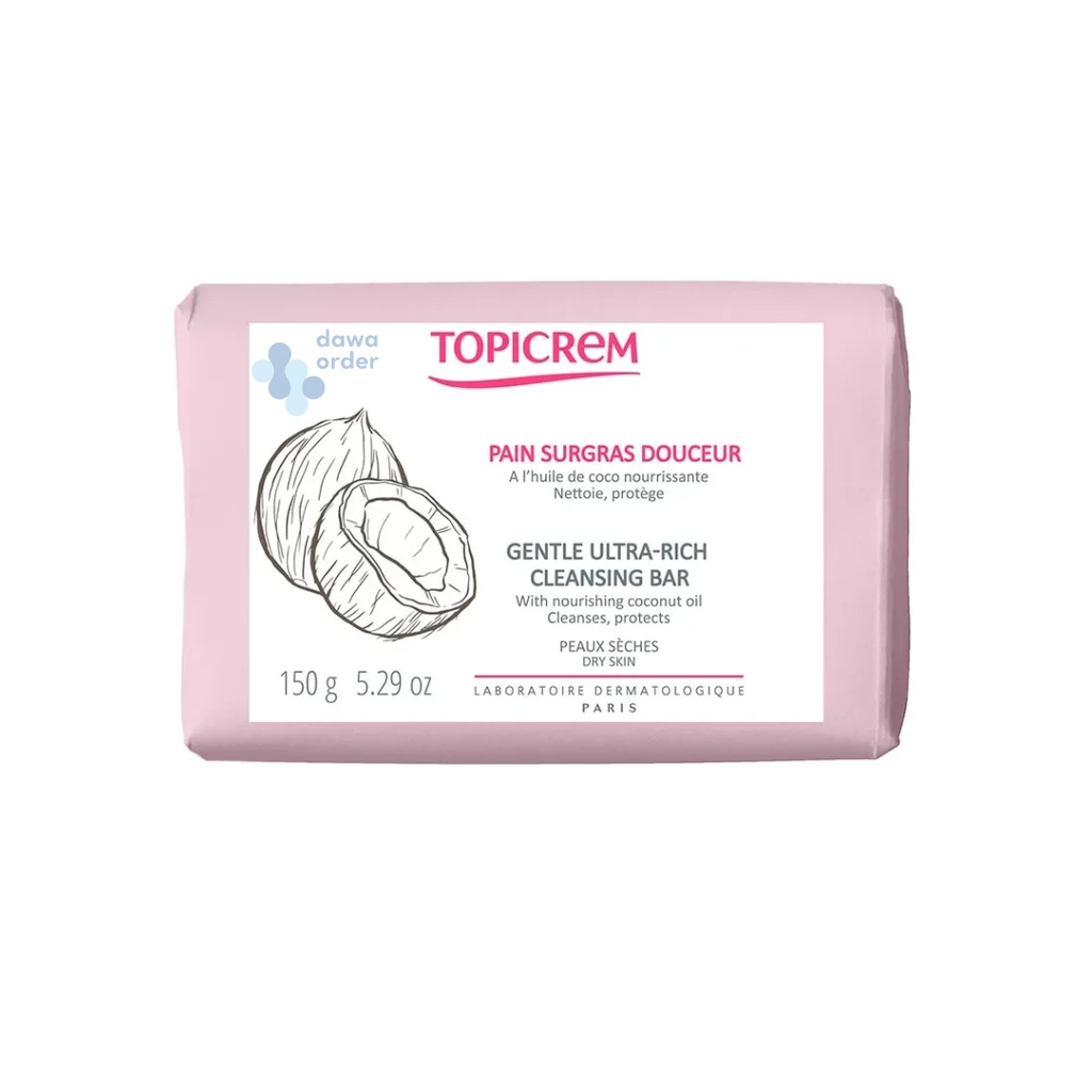 Topicrem Gentle Ultra-Rich Cleansing Bar Soap