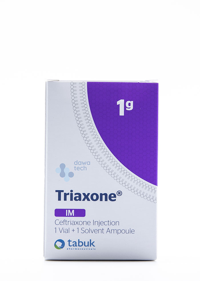 Triaxone 1g/Im Injection