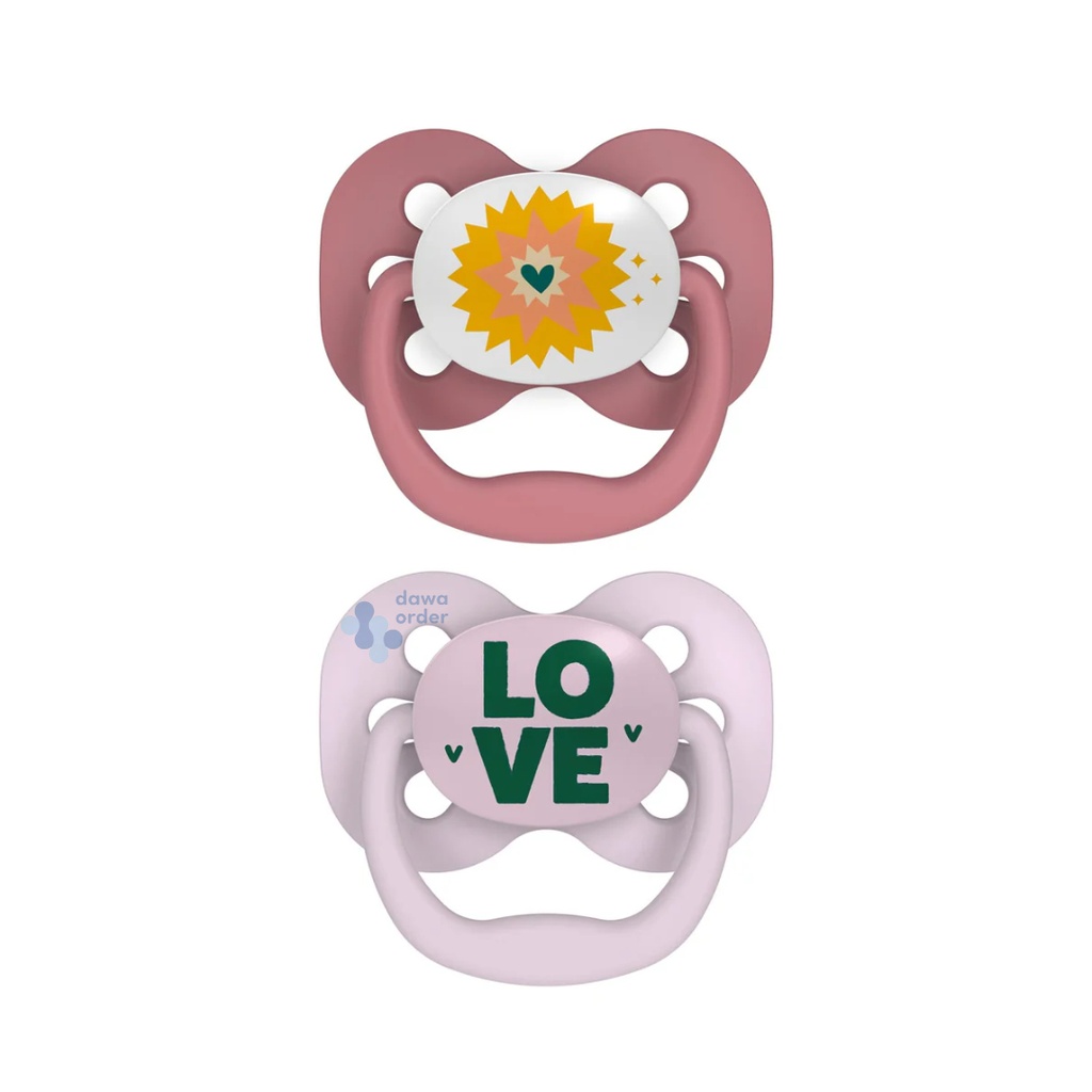 Baby & Love Pacifier Pink