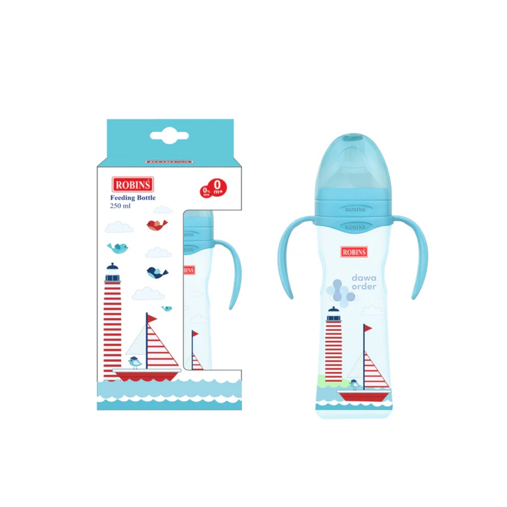 Robins Baby Bottle Silicon Teat 250Ml