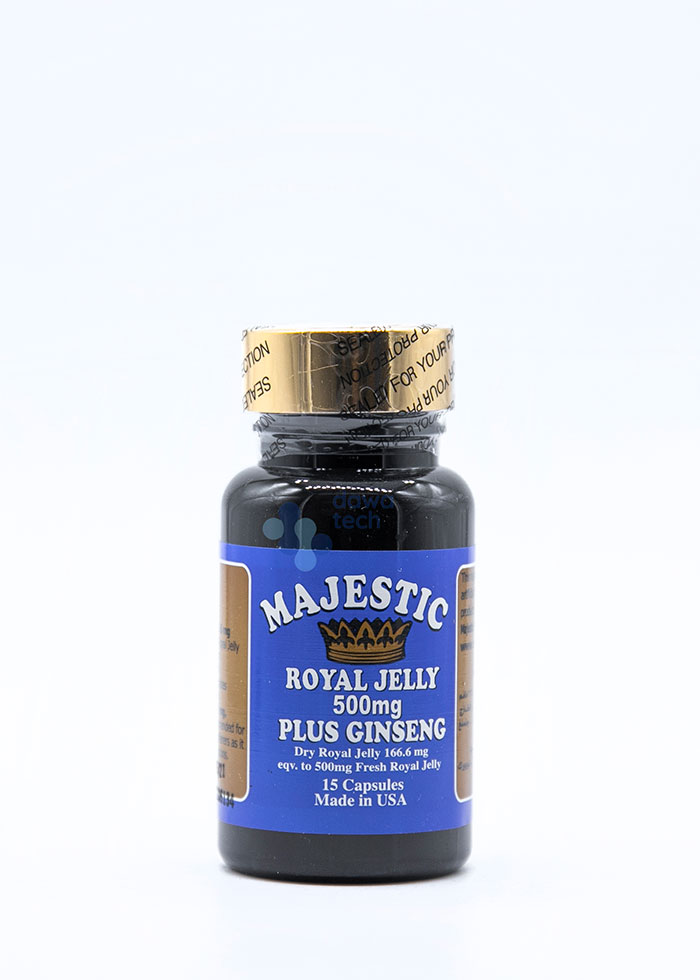 Majestic Royal Jelly 500Mg 15'S Cap