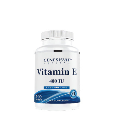 Genesisvit Evitamin E (400 Iu) (100 Softgels)
