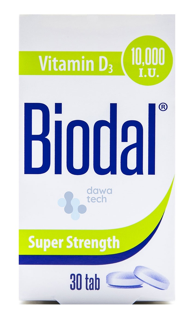 BIODAL 10.000I.U 30TAB 