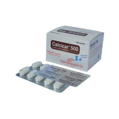 Calcicar 500Mg 100 Tab