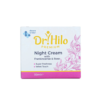 Dr Hilo 30Ml Night Cream Frankcense&Rose