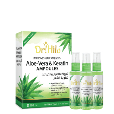 DR HILO ALOE-VERA&KERATIN AMPOULES 105ML