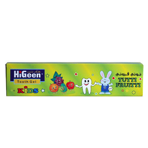 Higeen Toothpaste (Tutti Fruitti) (Kids)