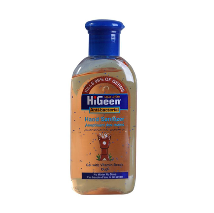 HIGEEN HAND SANITIZER GEL OUD 110ML