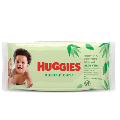 Huggies Baby Wipes Natural Care (56 Wipes)