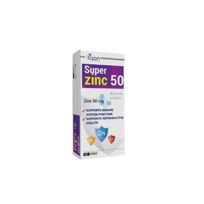 Super Zinc 50Mg 30Tab