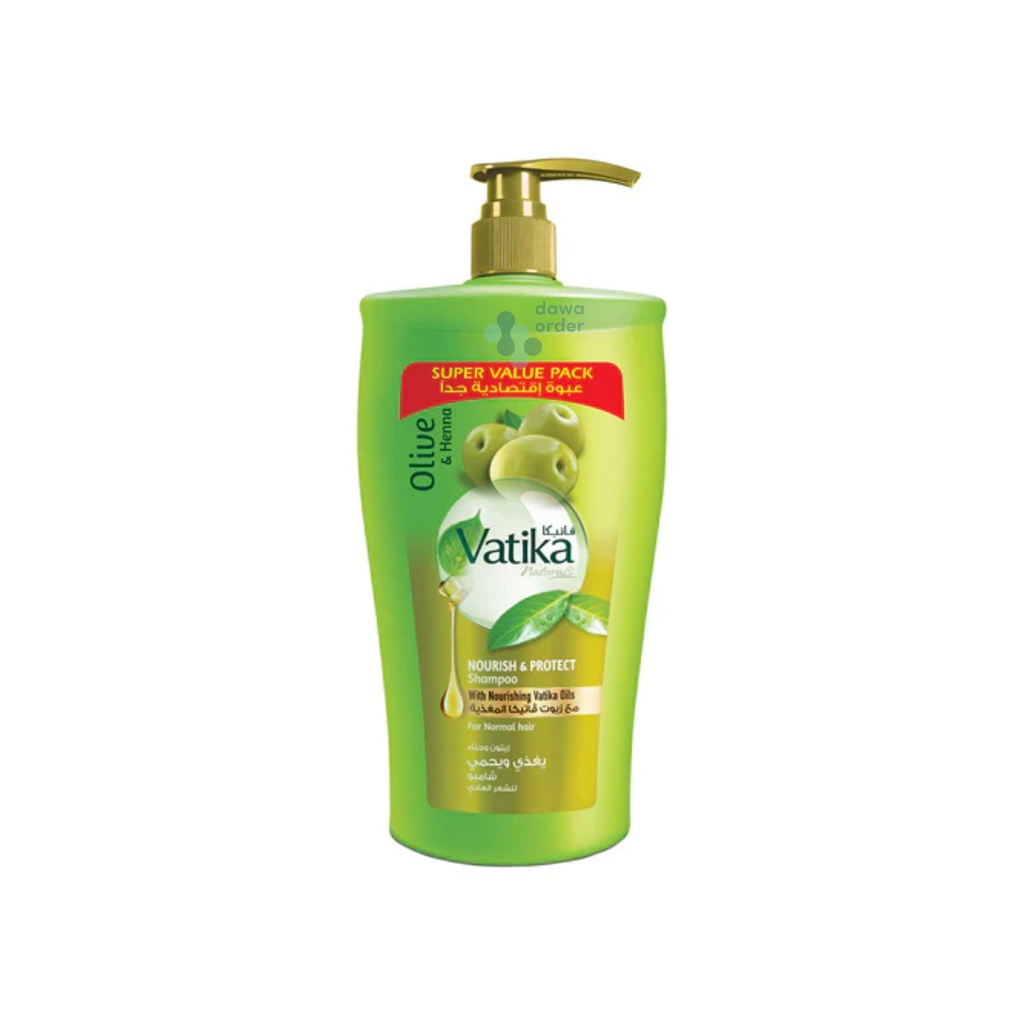 Vatika Oilve &Henna Protect Shampoo