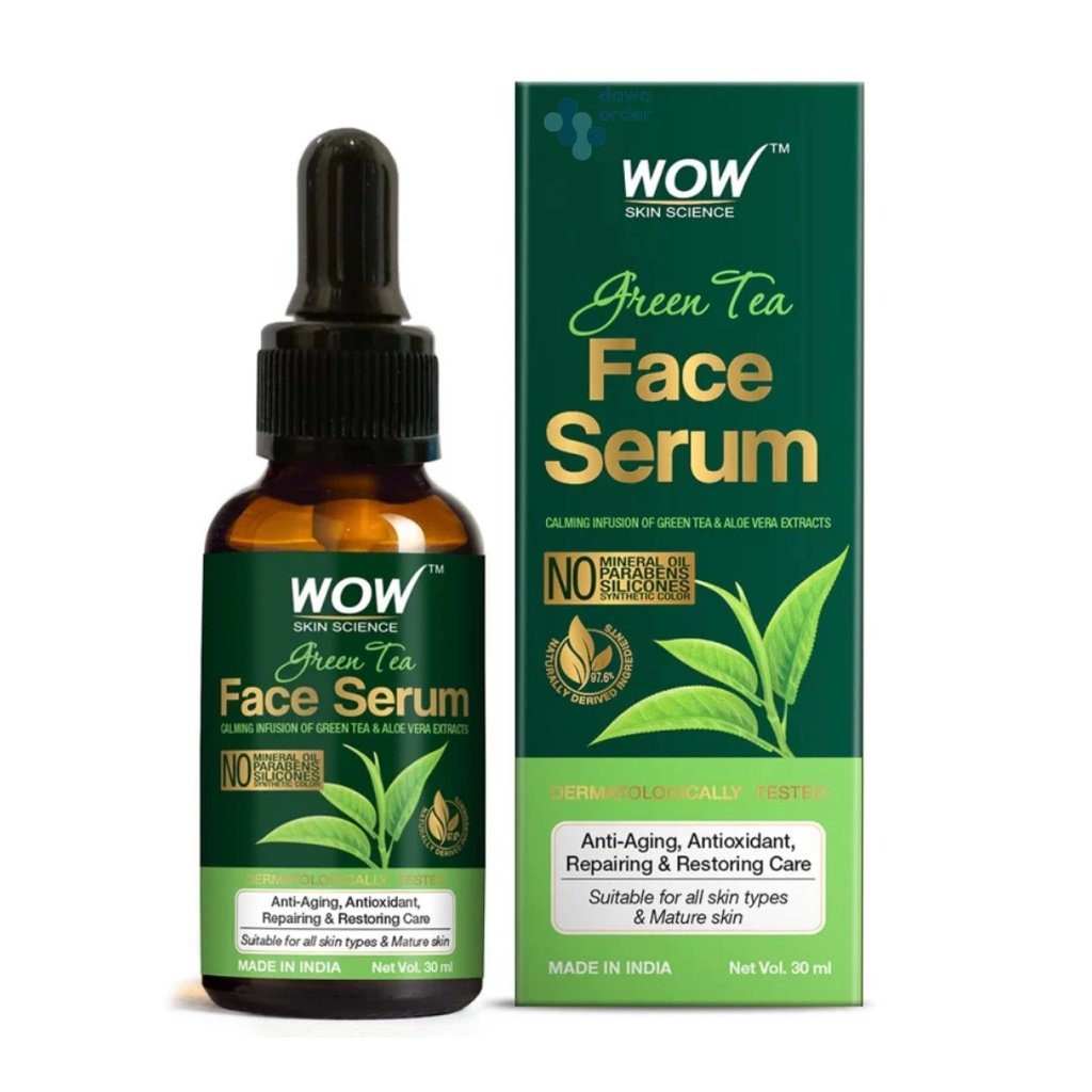 Wow Face Serum Green Tea 30Ml