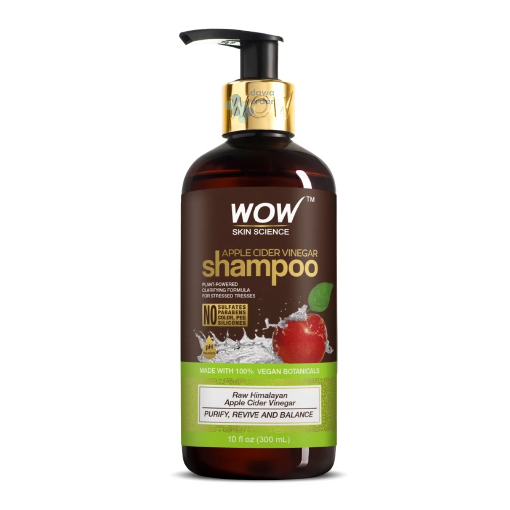 Wow Shampoo 300Ml Applecider