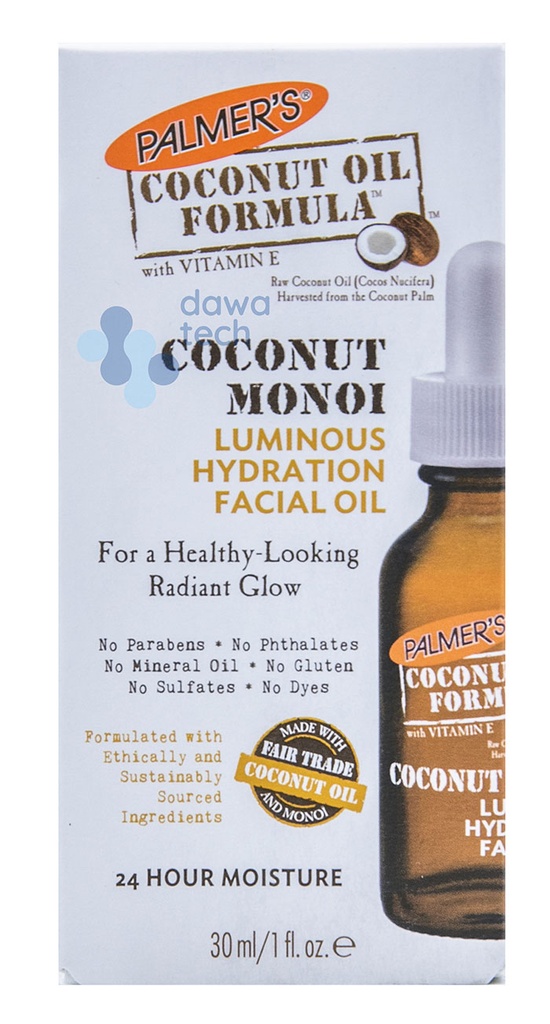 Palmers Coconut Monoi Face Oil (30 Ml)