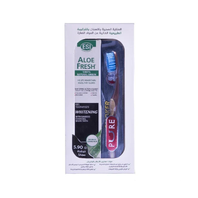 Aloe Fresh Whitening Toothpaste With Brush Offer