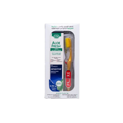 Aloe Fresh Gel Toothpaste Sensitive (100 Ml) Offer With Toothbrush