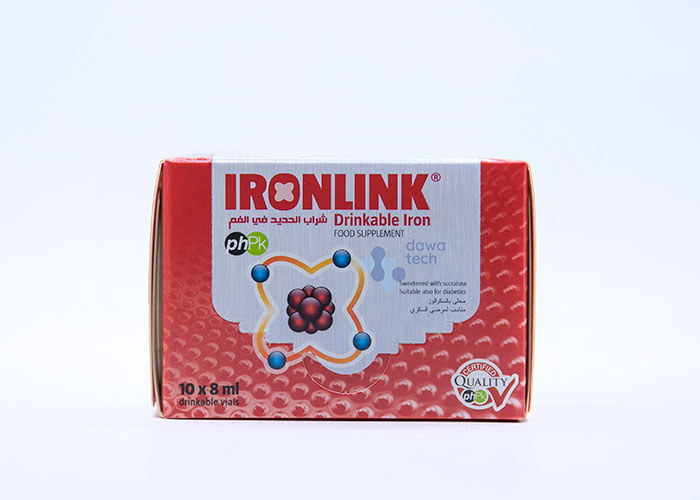 Iron Link Drinkable Iron Adult (14 Mg) (10 Vials)