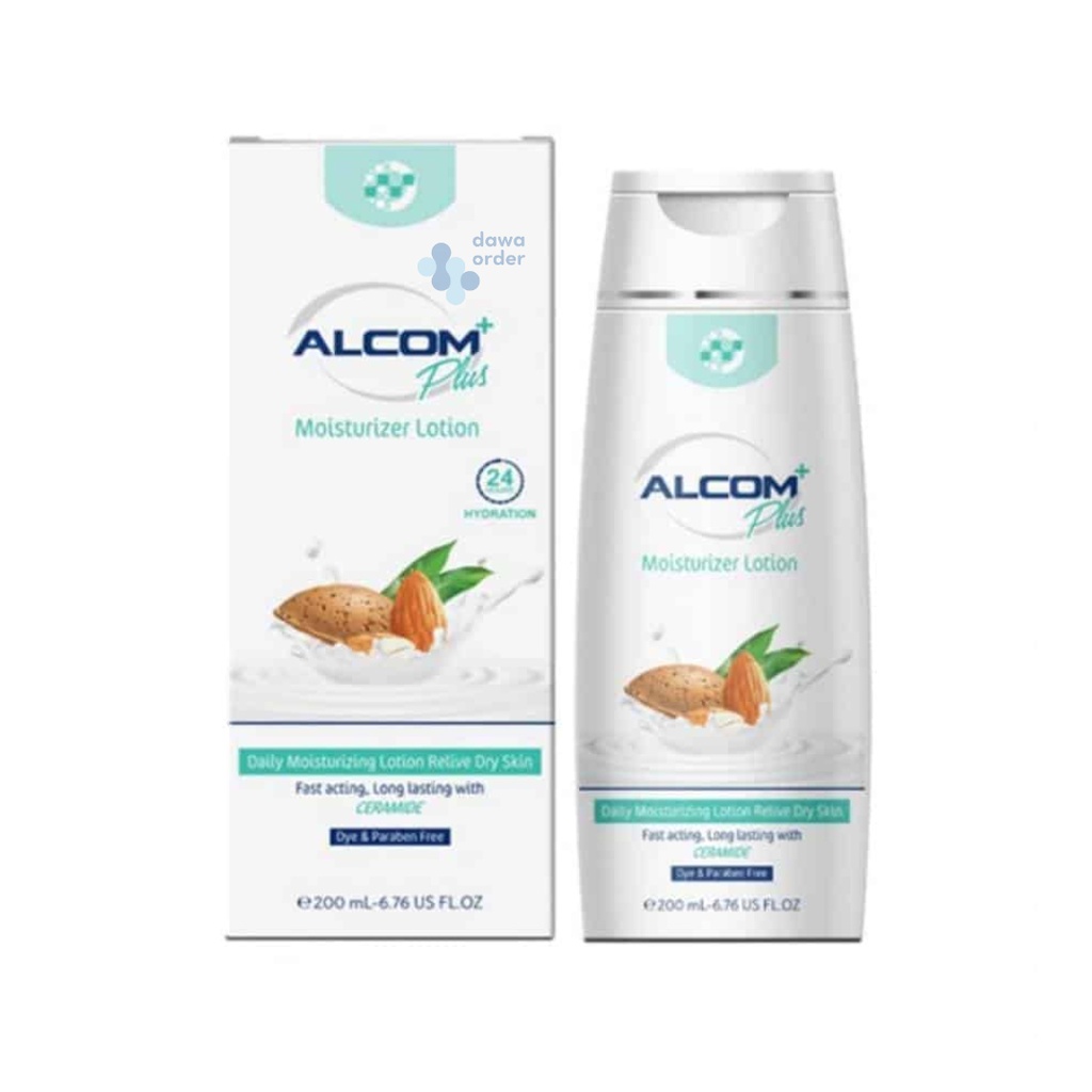 Alcom Plus Almond Moisturizing Lotion 200Ml