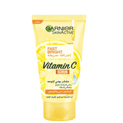 Garnier Fast Bright Vitamin C Scrub (150Ml)