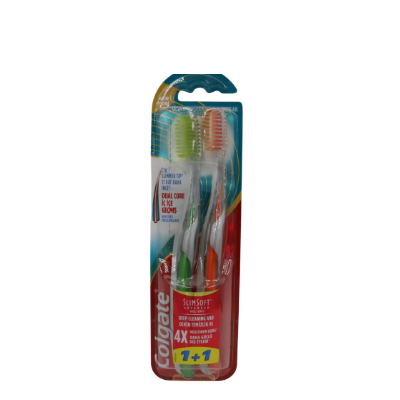 Colgate Slim Soft Tooth Brush 1+1 Soft