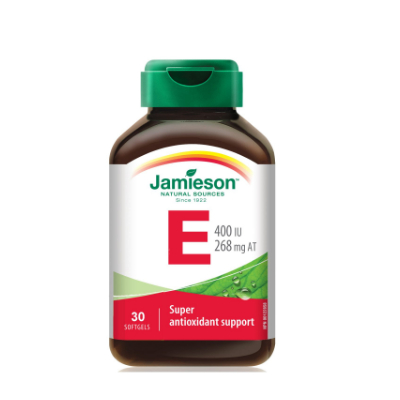 JAMIESON VITAMINE E ( 400 IU) (30 SOFTGELS )