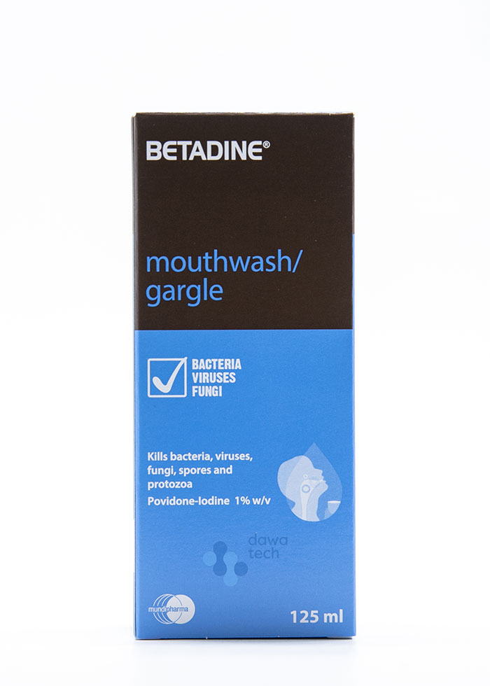 BETADINE M/W 125 ML