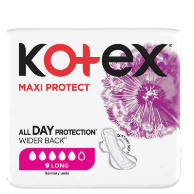 Kotex Wider Back Long 9