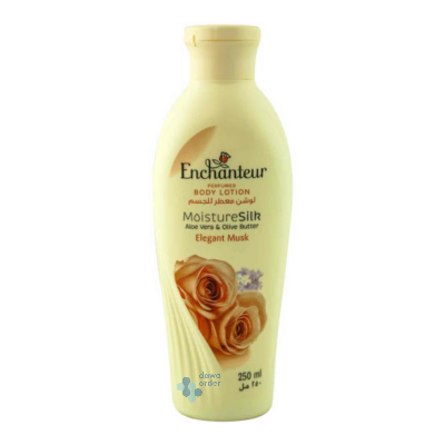 Enchanteur Body Lotion Moisturesilk Elegant Musk (250Ml)