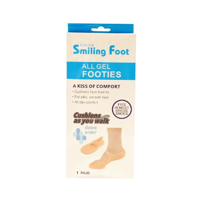 Silicone Smiling Footies (1 Pair)