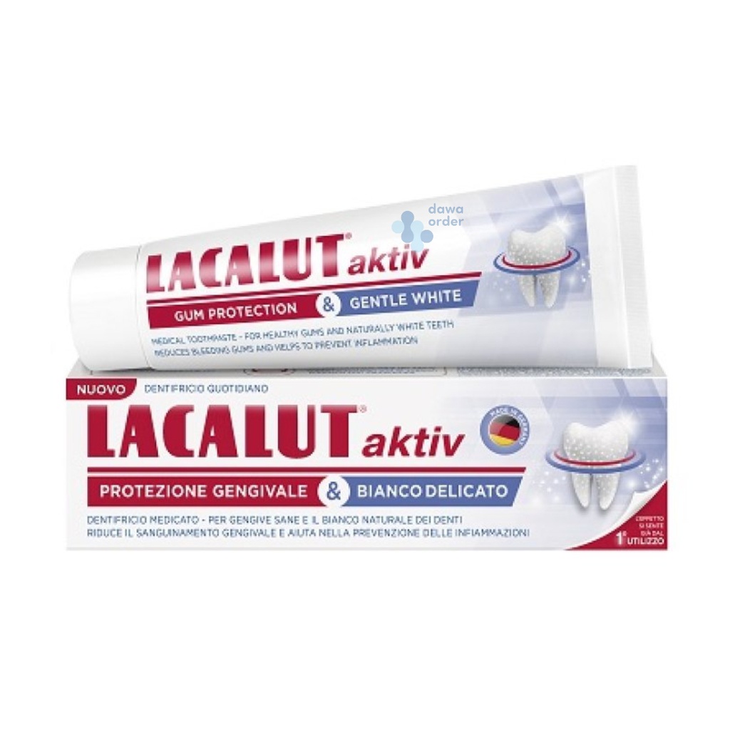 Lacalut Aktiv Gum Protection &Gentle White