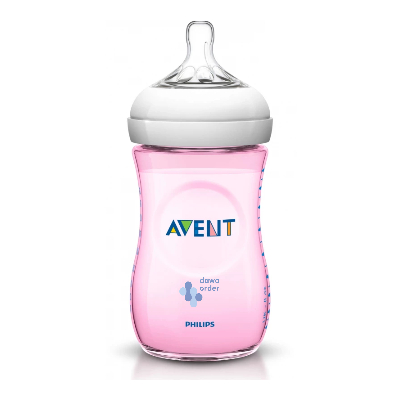 Avent Offer Bottle 260Ml Pink