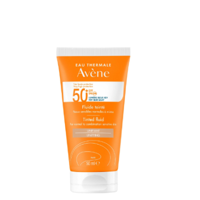 Avene Sunblock Fluide Tinted 50+Spf 50Ml