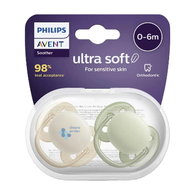 Avent Ultra Soft Soother Neutral 0_6