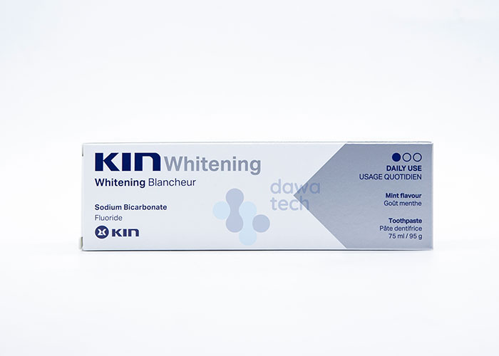 KIN WHITINING TOOTHPASTE (75ML/95G)