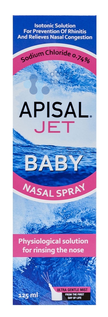 Apisal Jet Baby Nasal Spray (0.74%) (125 Ml)