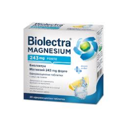 Biolectra Mg 243Mg 20Eff.Tab