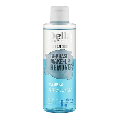 Delia Bi-Phase Make Up Remover Clean Skin - Moisturizing Face Gel Wash 2