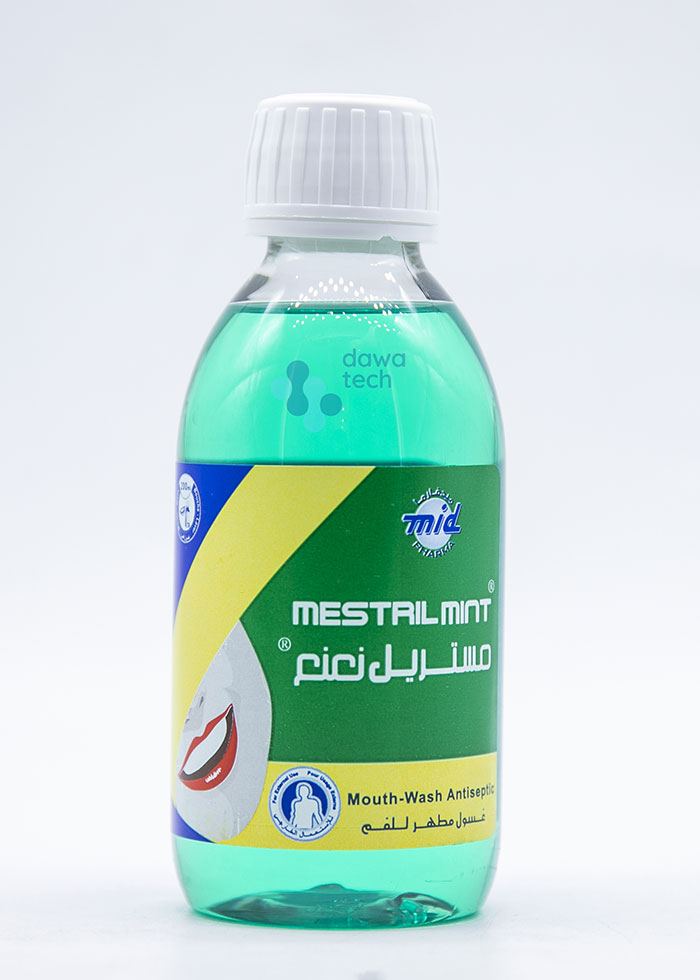 MESTRIL   MINT   MOUTH WASH الاخضر