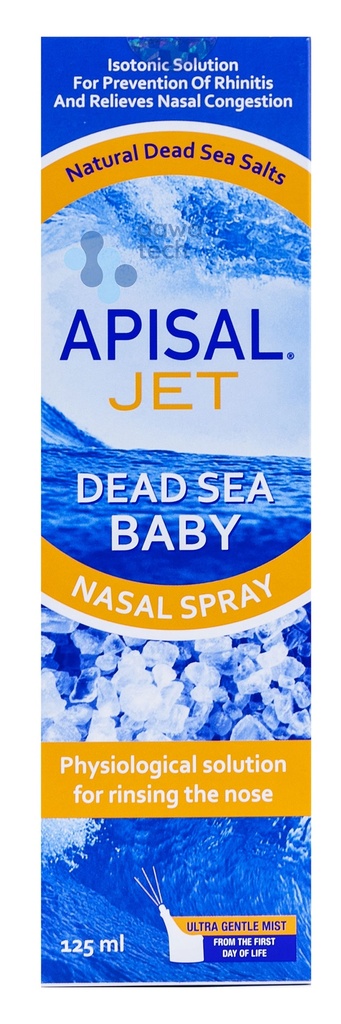 Apisal Jet Dead Sea Baby Nasal Spray (125 Ml)