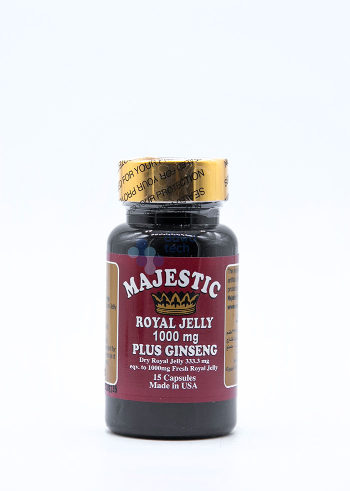 Majestic Royal Jelly 1000Mg Cap 15