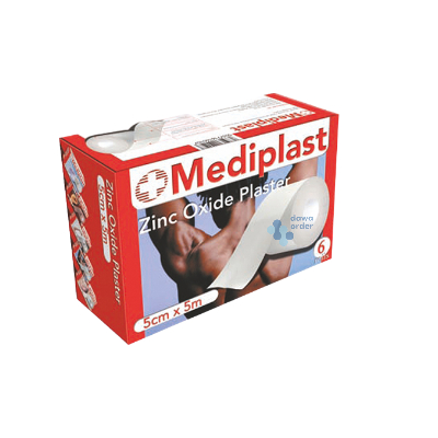 Mediplast Zinc Oxide 5Cm*5M