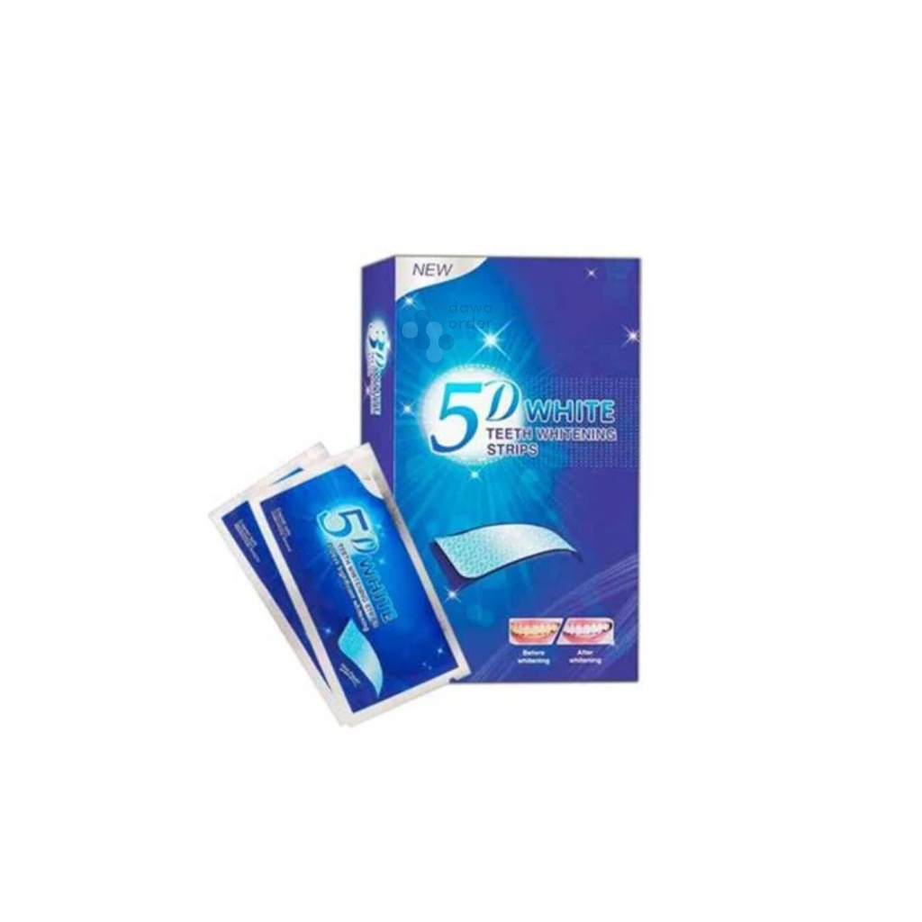 5D White Teeth Whitening 7 Strips