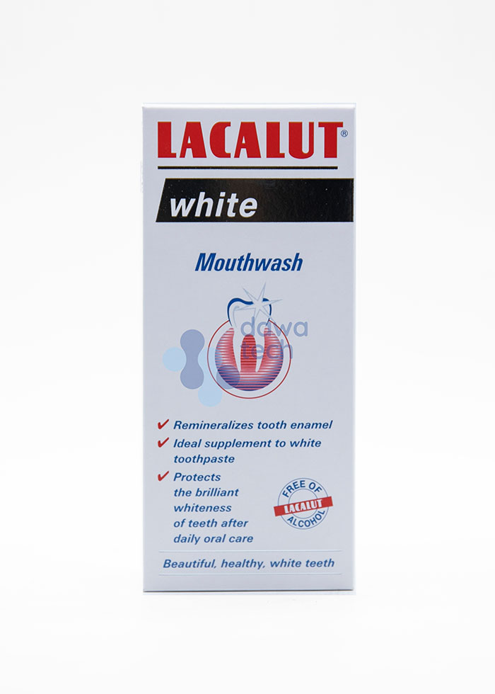 LACALUT WHITE MOUTHWASH SOLN (300 ml)