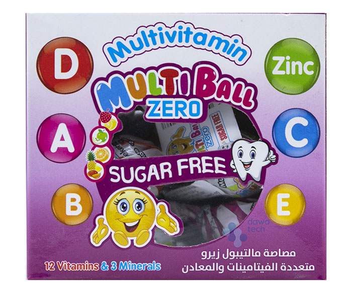 Multiball Zero Suger Free Small 15 Pc 184