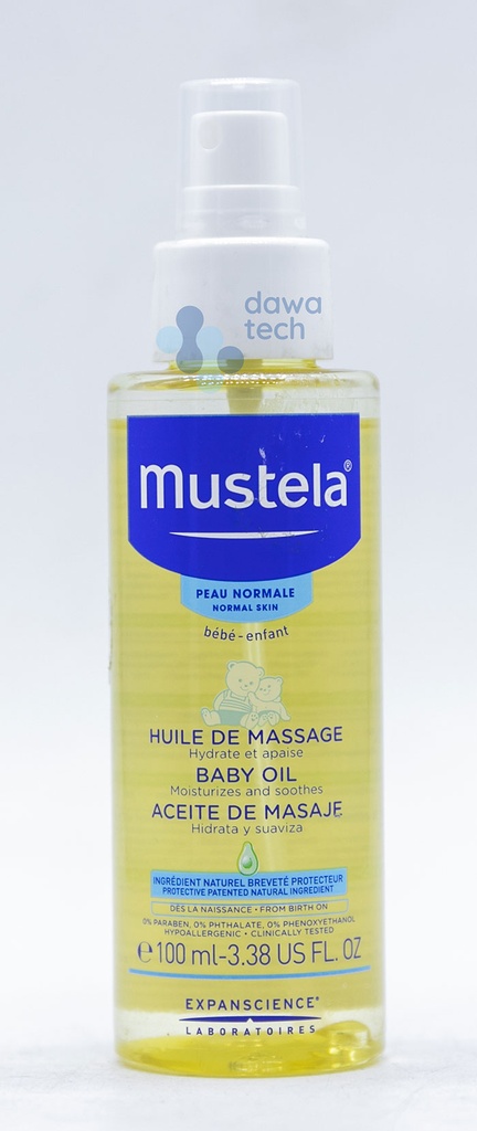 Mustela Massage Oil 100Ml