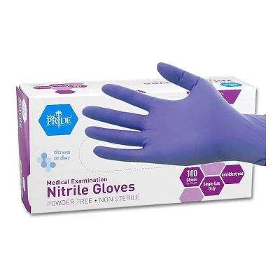 Nitrile Examinati Gloves L