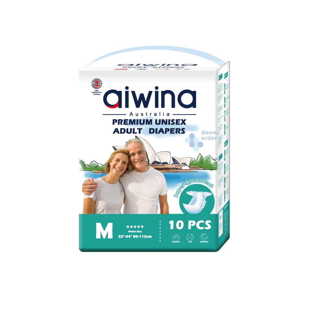 Aiwibi Adult Diapers (M) 10 Pcs